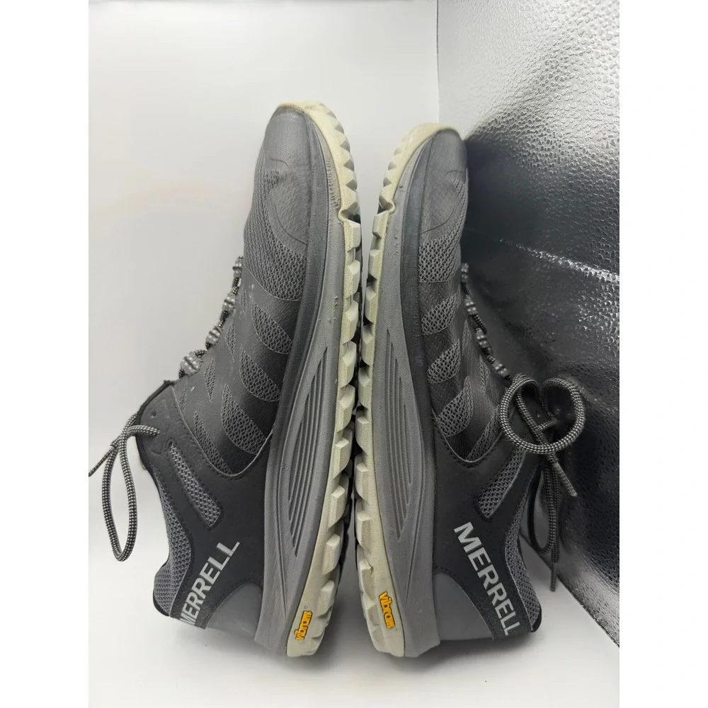 Merrell Nova 2 Trail Running Shoes Mens 11.5 Black Good Vibram J035561